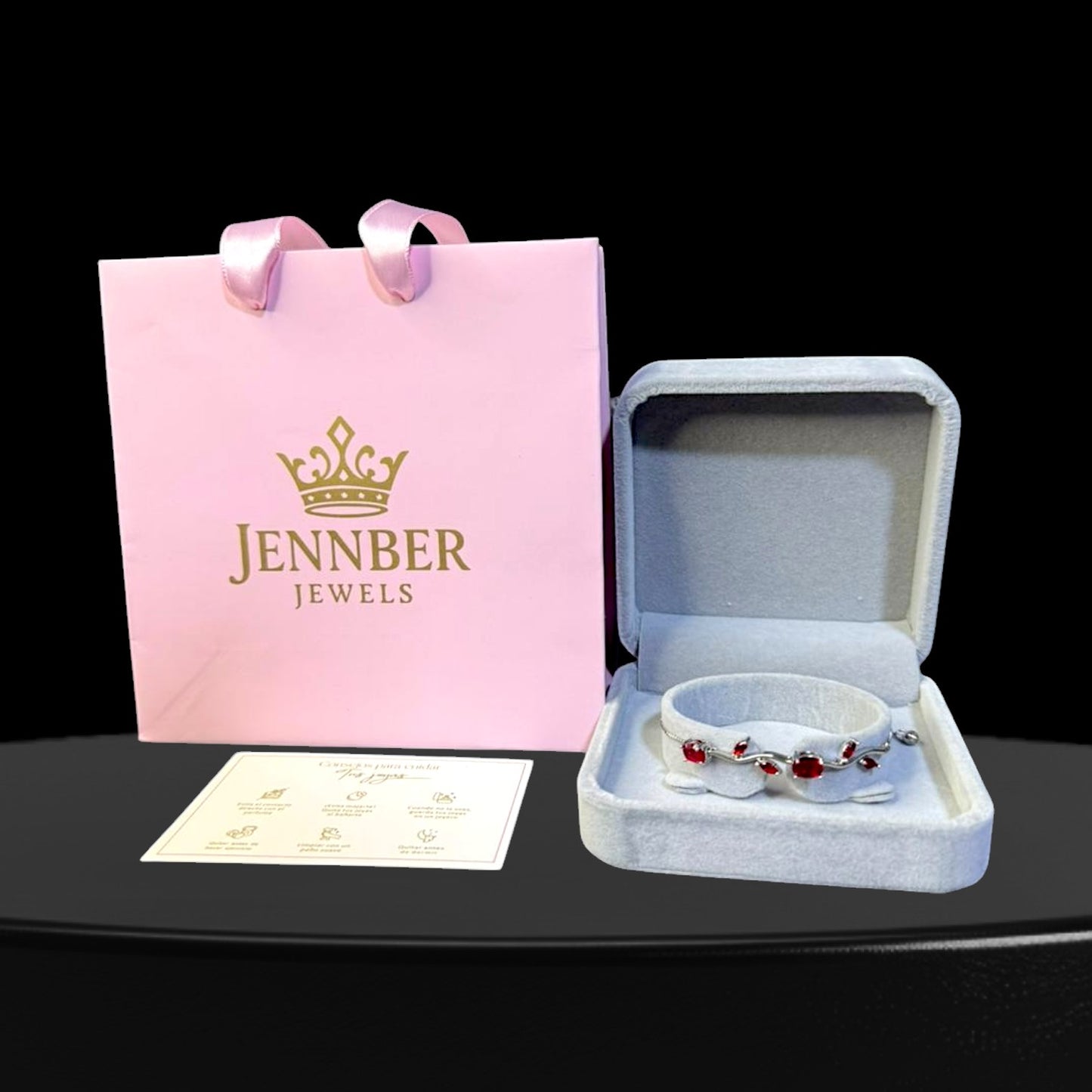 Pulsera tulipan  - Rojo