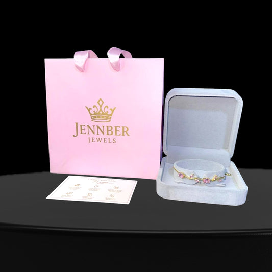 Pulsera tulipan  - Gold rose