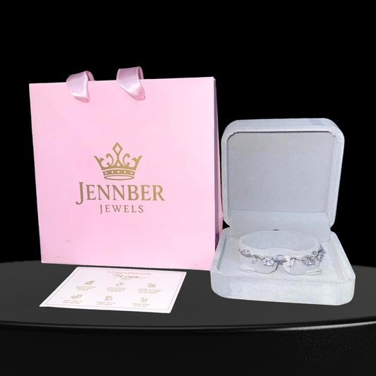 Pulsera tulipan  - Blanco