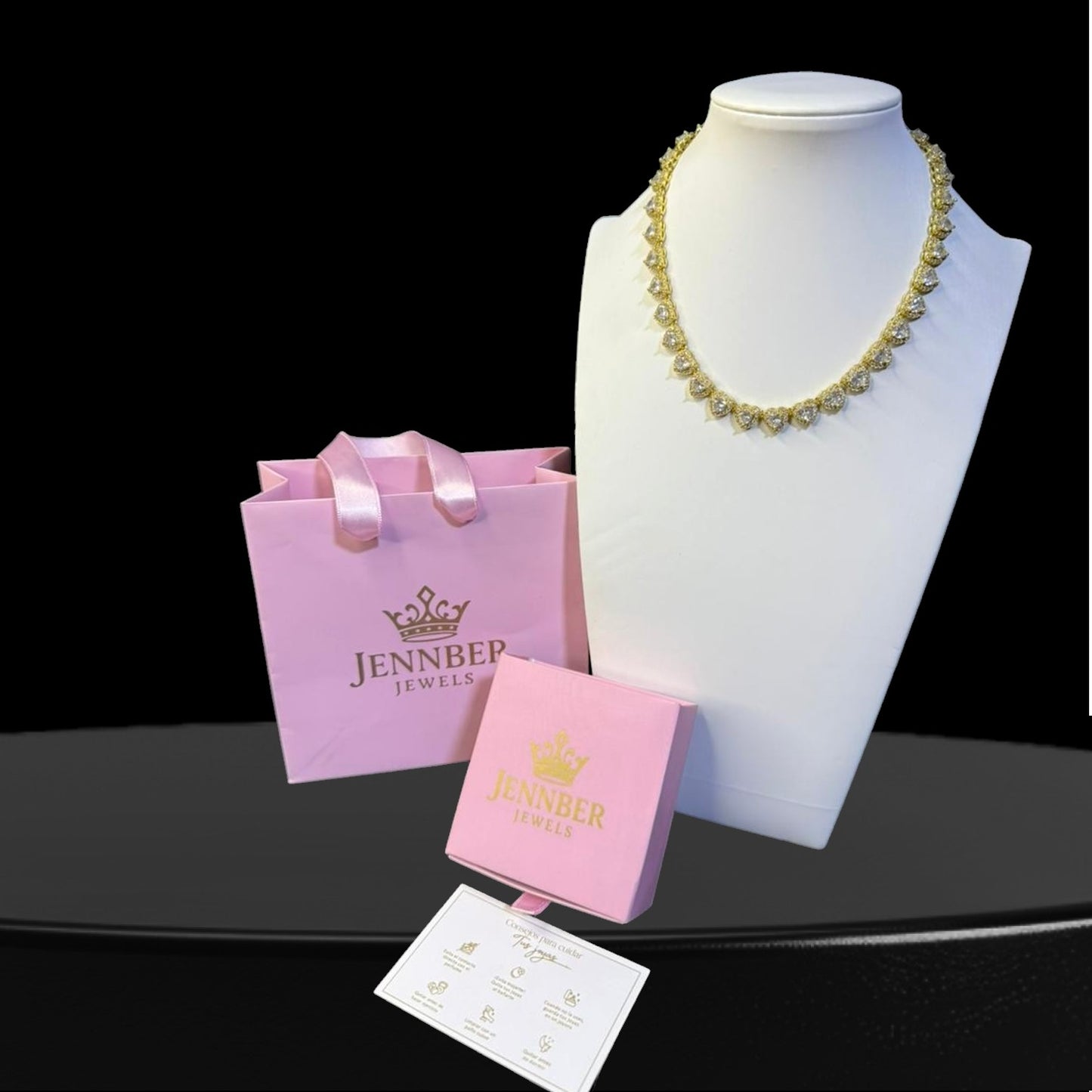 Collar modelo ariana grande - Gold    - Acero inoxidable
