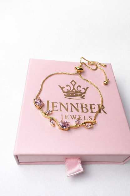 Pulsera tulipan  - Gold rose