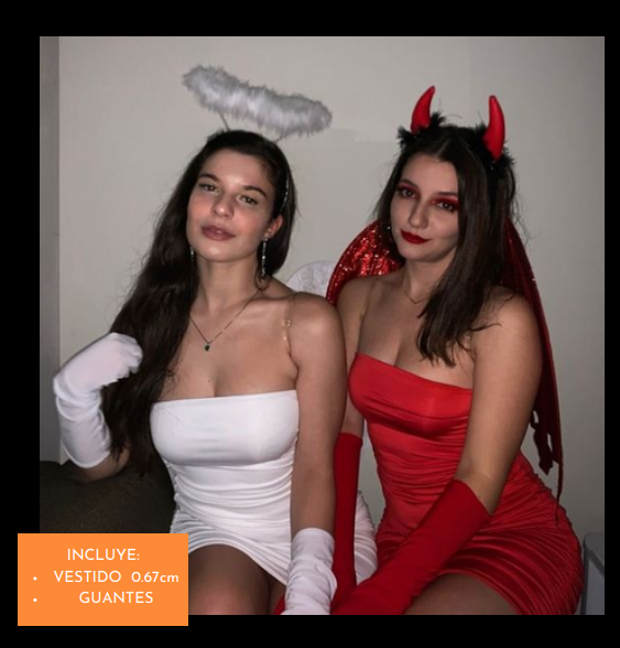 DISFRAZ ANGELITA DIABLA