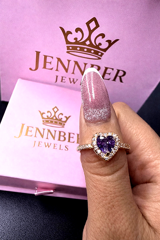 Anillo purple gold  - Acero inoxidable